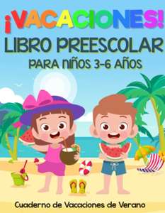 Libro Preescolar para Niños 3-6 Años: Cuaderno de Vacaciones de Verano - 170 páginas con actividades y juegos educativos