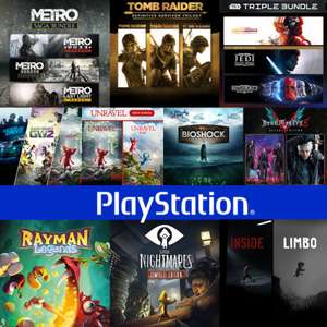 PS4&PS5 :: Packs (EA, Metro, Unravel Yarny, Limbo&Inside, Tomb Raider, BioShock, Star wars), Little Nightmares, Rayman Legends, DMC5+Vergil