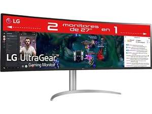 Monitor gaming - LG 49WQ95C-W, 49a, QHD, 5 ms, 144 Hz, HDMI x2, DisplayPort x1, Blanco