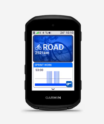 Ciclocomputador GPS Garmin Edge 550 (Pantalla color, navegación avanzada, métricas de rendimiento, batería de larga duración, Decathlon)