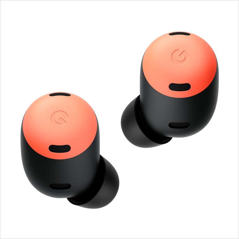 Google Pixel Buds Pro - Auriculares botón inalámbricos - Cancelación de Ruido Activa - Bluetooth - Coral (2a mano - Muy bueno) Precio Cesta