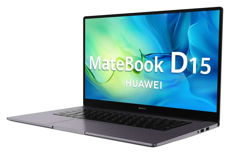 HUAWEI MateBook D 15 ᴺᵘᵉᵛᵒ, Windows 11 Home, Intel Core i5, 8GB + 256GB, Intel Iris Xe Graphics, Plata
