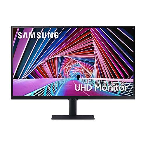 Samsung LS27A704NWUXEN - Monitor de 27" 4K UHD (3,840 x 2,160, panel IPS), HDR10, 5ms, Flicker free, HDMI, Display Port, inclinable