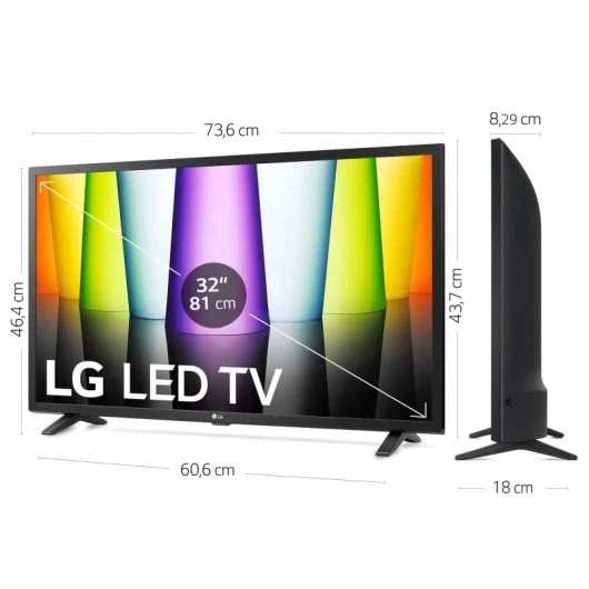 TV LG 32LQ63006LA 32" LED FullHD HDR10 Pro SMART TV