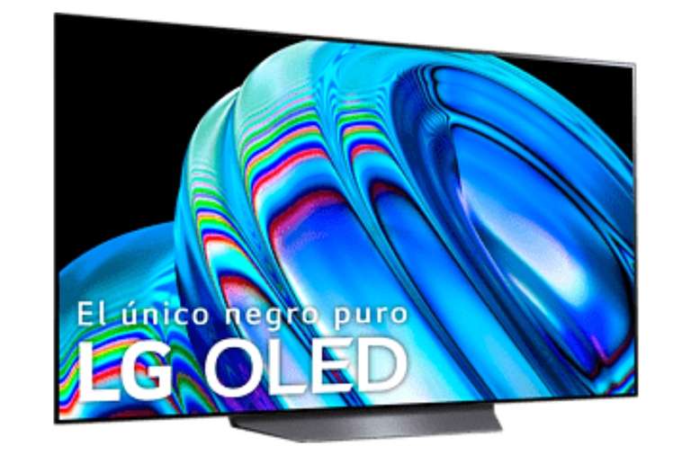 TV OLED 55" - LG OLED55B26LA, OLED 4K, Procesador α7 Gen5 AI Processor 4K, Smart TV, DVB-T2 (H.265), Negro - (815€ con Newsletters)