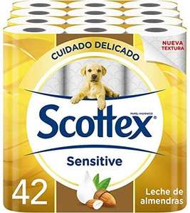 Scottex Sensitive Papel Higiénico - 42 rollos (compra R)