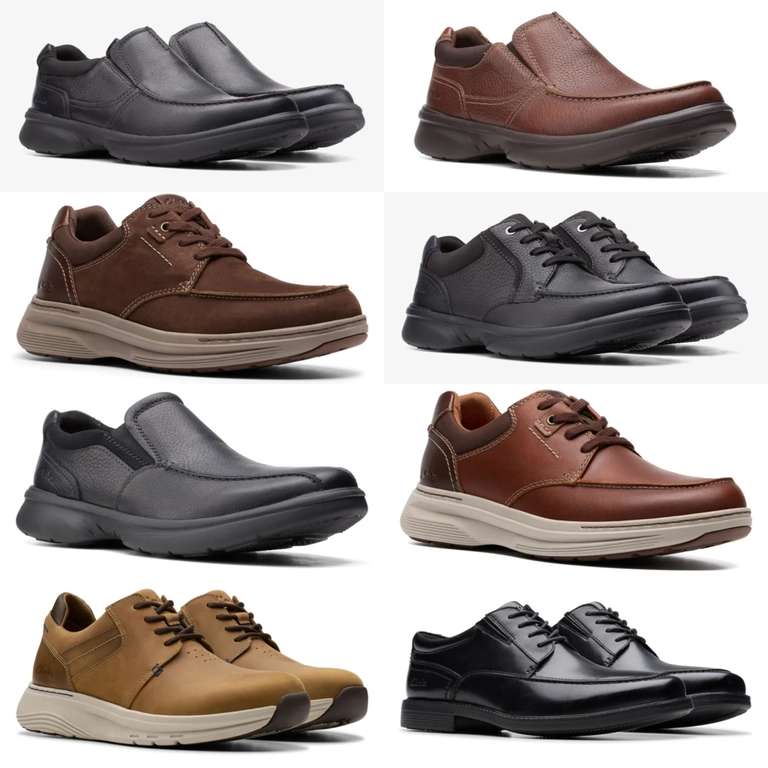 Zapatos Clarks Bradley Free sin cordones