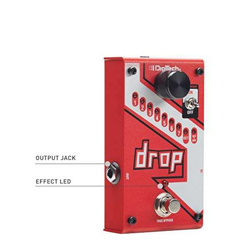 Pedal Digitech Drop polyphonic Tune/pitchshift