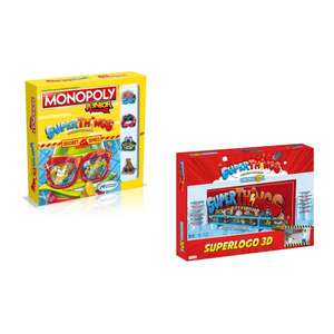 Pack de juego Monopoly Superthings y Puzzle 3D Superthings Super