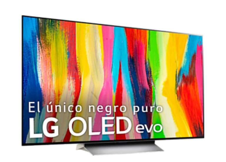 TV OLED 77" - LG OLED77C25LB, UHD 4K, Procesador α9 Gen5 AI Processor 4K