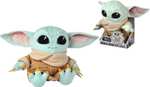Simba Toys - Peluche Disney Baby Yoda Articulado de la Serie The Mandalorian de Star Wars, Incluye Caja Expositora, 100% Original.