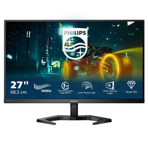 Monitor PC Gaming 68,6 cm (27") Philips 27M1N3500LS 144Hz, QHD, Smart Image HDR, con Altavoces (también en Hipercor y La Tienda en casa)