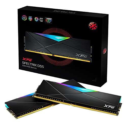 XPG SPECTRIX D55 DDR4 RGB 3200 MHz 32GB (2x16GB) CL16