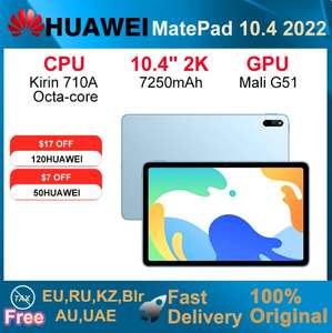 Tablet Huawei 6GB/8GB RAM 128 GB Almacenamiento