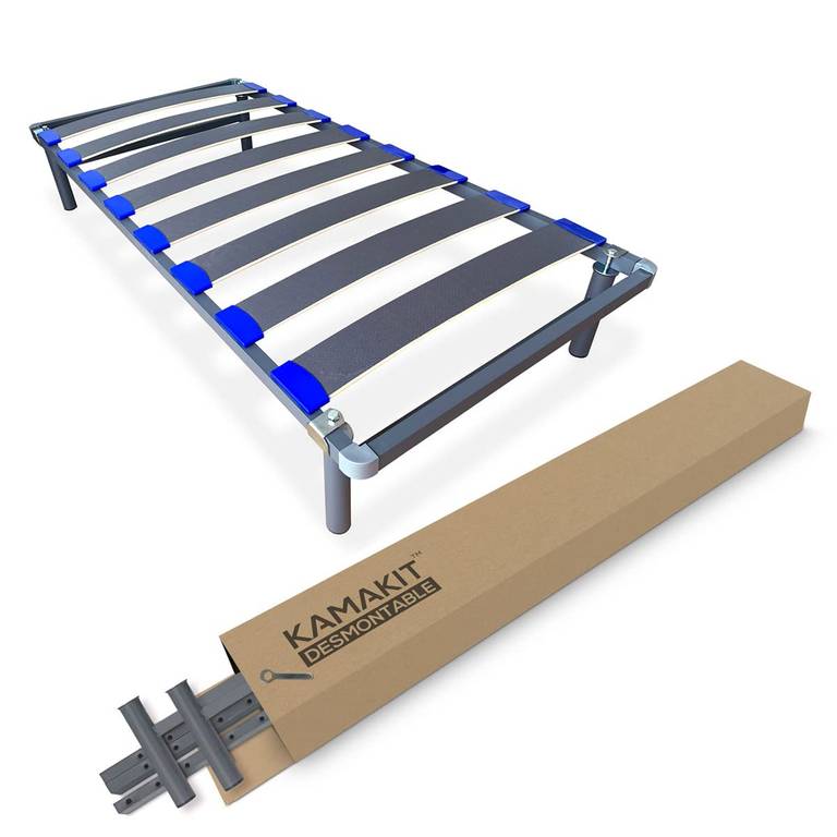 Somier 200x90cm desmontable con marco reforzado de 40 x 30 mm (150 por 79€)