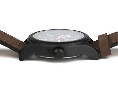 Timex Reloj Analógico para Hombres de Cuarzo con Correa en Cuero TW2V43500  : .es: Moda