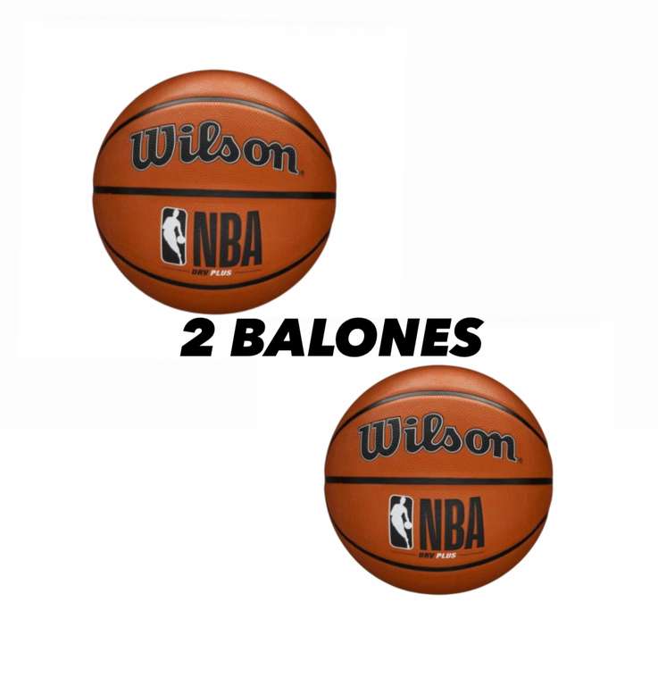 2x1 Balón basquet WILSON | Tallas 5-6-7