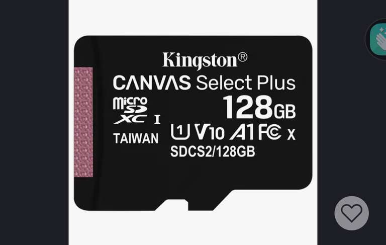 Micro sd Kingston 128GB microSD TARJETA 32 GB a 2,59€ o 128 GB a 35€...