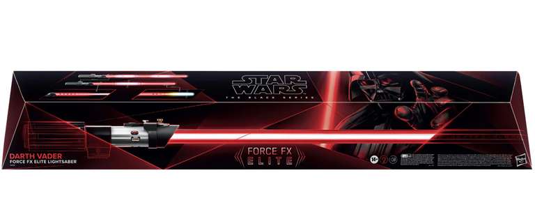 Sable de luz force FX elite Star Wars the Black Series Hasbro Fan