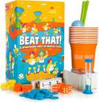 Beat That! El divertidísimo Juego de Mesa de Pruebas locas, para Niños y Adultos con 160 pruebas divertidas en ESPAÑOL