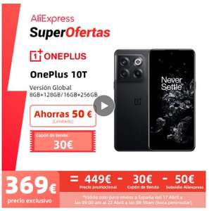 Oneplus 10T 8GB/128GB Global - Desde España