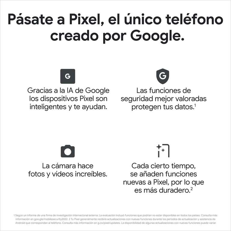 Google Pixel 7a - Smartphone 5G de 128GB