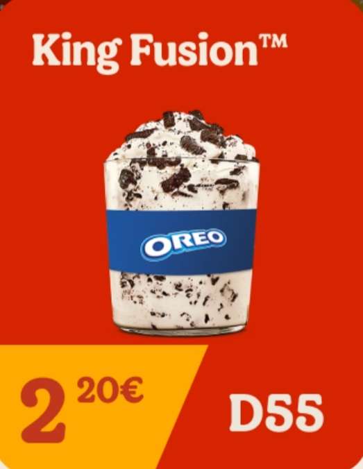 King Fusion a 2.20 euros