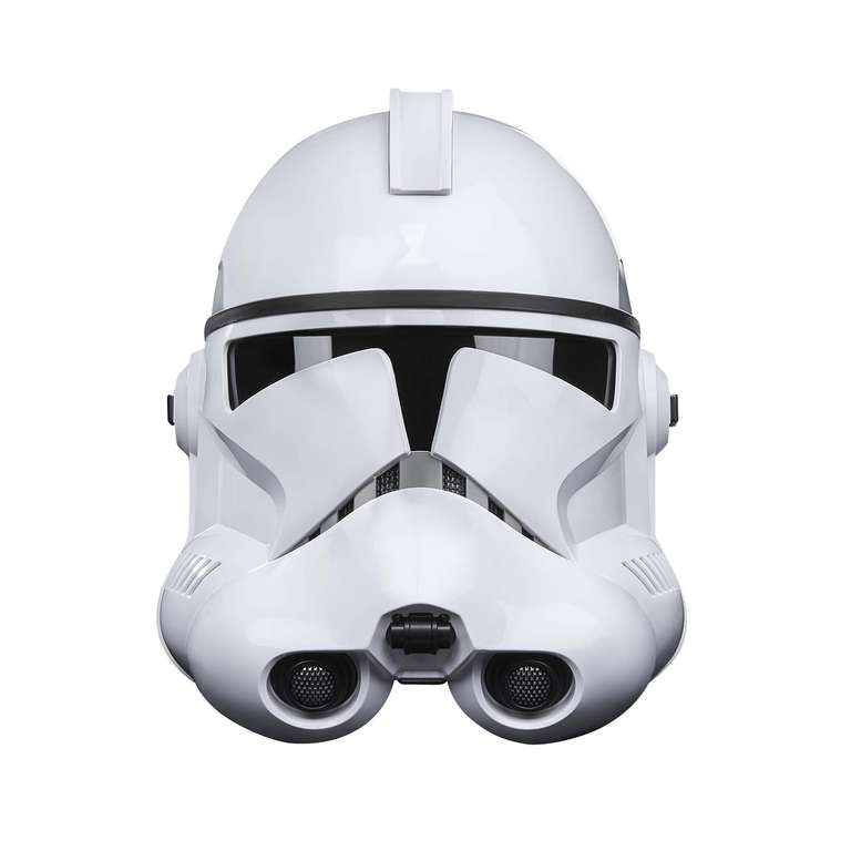 Star Wars Hasbro The Black Series Phase II Clone Trooper - Casco electrónico Premium