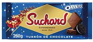 Suchard Turrón De Chocolate Con Leche y Galletas Oreo Navideño y Chocolate Blanco