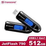Pendrive 512GB Transcend JetFlash 790 USB 3.1