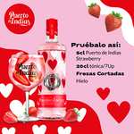 Gin Puerto de Indias Love Edition 2023, Gin de Fresa Premiun 70 cl - 37.5%