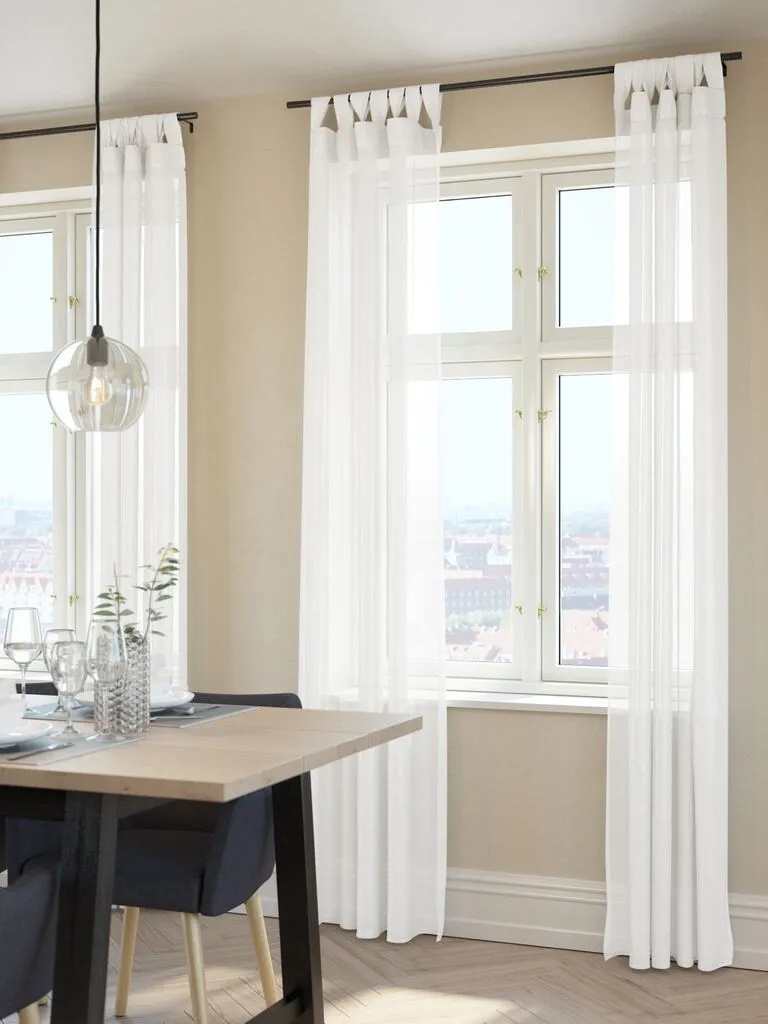Cortina STORFOSNA 1x145x300 blanco crudo