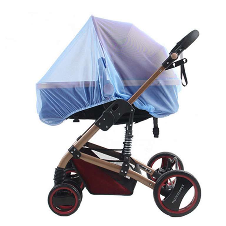 Mosquitera para cochecito de bebé, protección contra insectos, red segura, accesorios para carrito