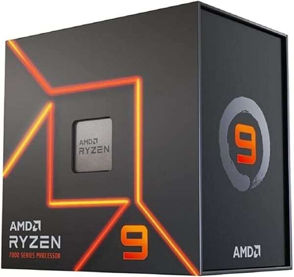 AMD Ryzen 9 7900X Procesador, 12 núcleos/24 Hilos desenfrenados, 76MB L3 Cache, 170W TDP, hasta 5,6 GHz Frecuencia Boost, Socket AMD 5