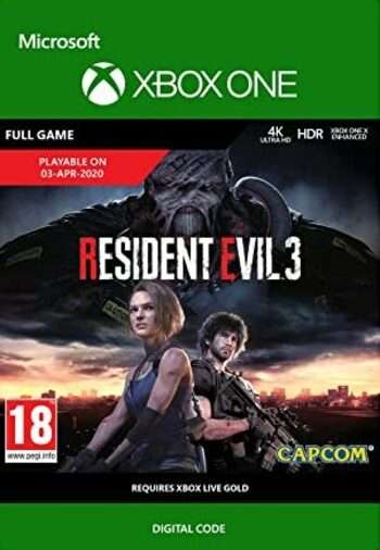 Resident Evil 3 Remake Xbox (VPN Turquía)