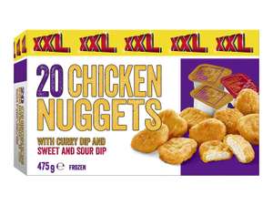 20 Nuggets de Pollo + 3 Salsas - Formato XXL