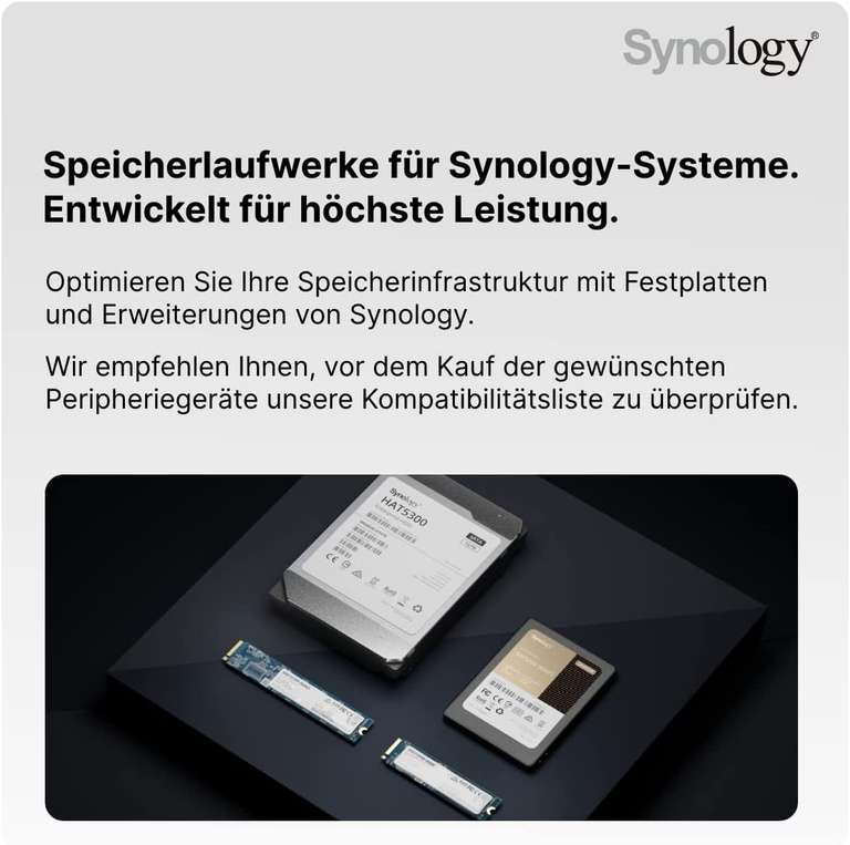 Synology DiskStation DS420+ 2 GB de Memoria (NAS)