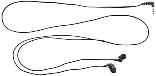 Panasonic RP-HJE125E-K Auriculares Botón con Cable Azul y Negro