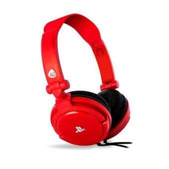 Auriculares Stereo PRO4 10 Rojo PS4, mismo precio amazon