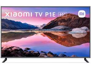 TV LED 65" - Xiaomi TV P1E, UHD 4K, Quad A55 1.5 GHz, Smart TV, Android TV, 20 W, Dolby Audio, DTS-HD, Negro