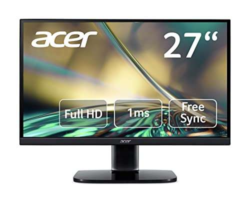 Acer KA KA272BI 68,6 cm (27") 1920 x 1080 Pixeles Full HD LED Negro