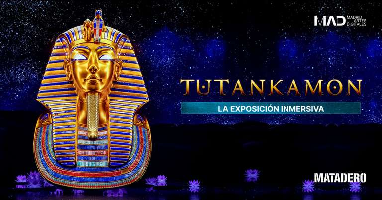 Visita la Exposición Inmersiva - Tutankamon en Madrid con un -10% de descuento.
