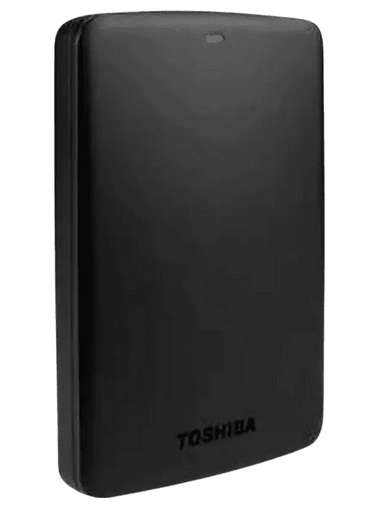 Toshiba Disco duro 2 TB - Toshiba Canvio Basics, 2.5 pulgadas, SuperSpeed, USB 3.0, Negro