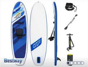 Bestway Juego de SUP y kayak tabla de paddle surf inflable de 305x84x12cm Stand Up Paddle board