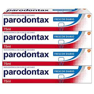 4 x Parodontax, Pasta de Dientes, Ayuda a Tener y Prevenir el Sangrado de Encías, Frescor Diario, Pack de 4 x 75 ml