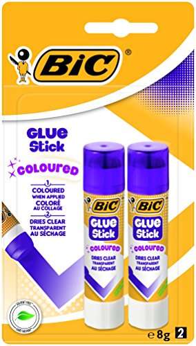 BIC 2 barras de pegamento - Color morado