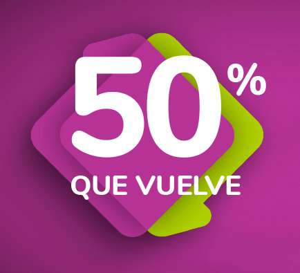 50% Que Vuelve Carrefour del 11 al 24 de mayo