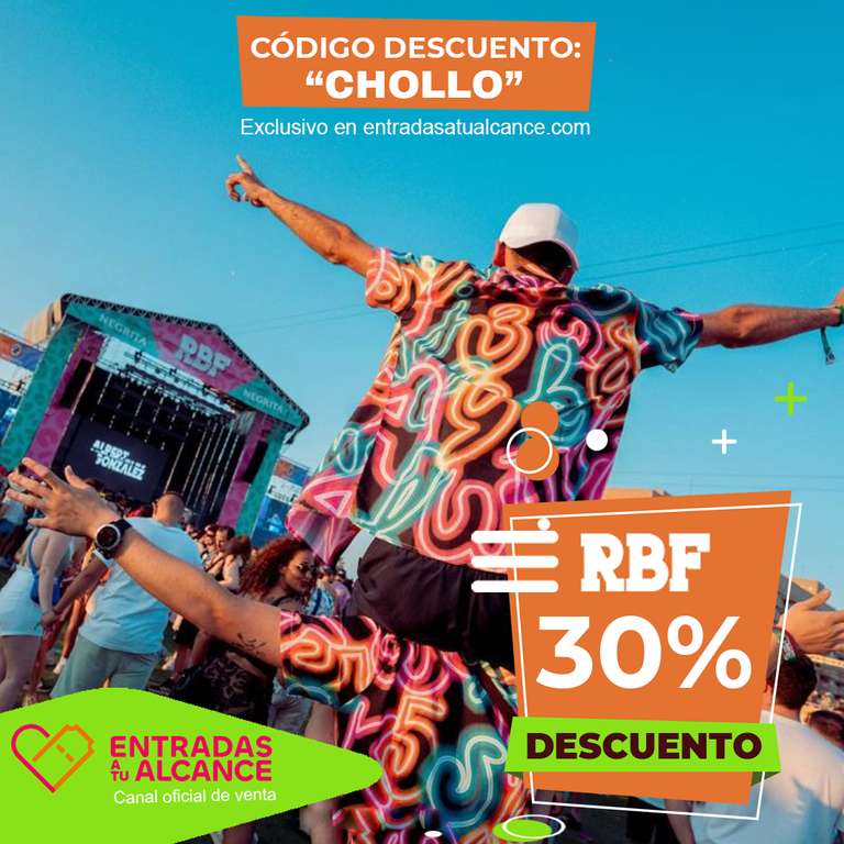 30% descuento para Reggaeton Beach Festival