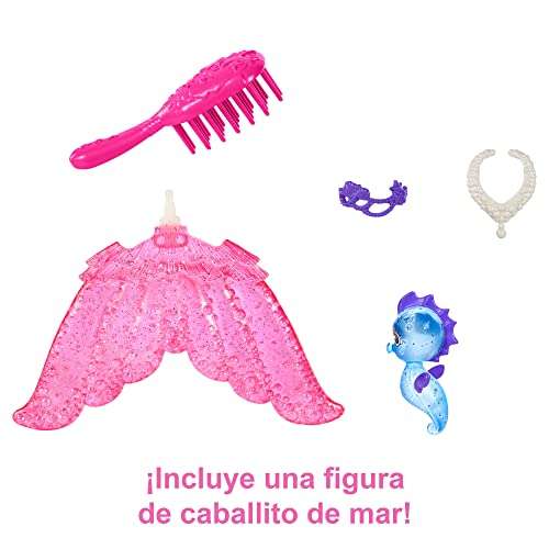 Barbie Mermaid Power Malibu Muñeca sirena con pelo azul