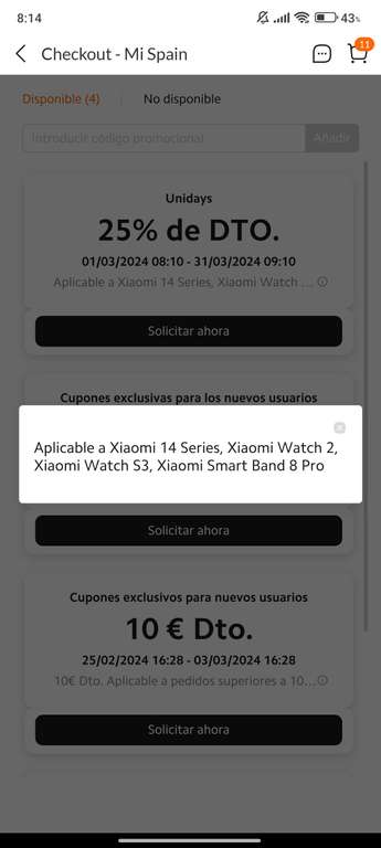 Xiaomi Watch S3 (Descuento 25% estudiantes). 90€ con mi points